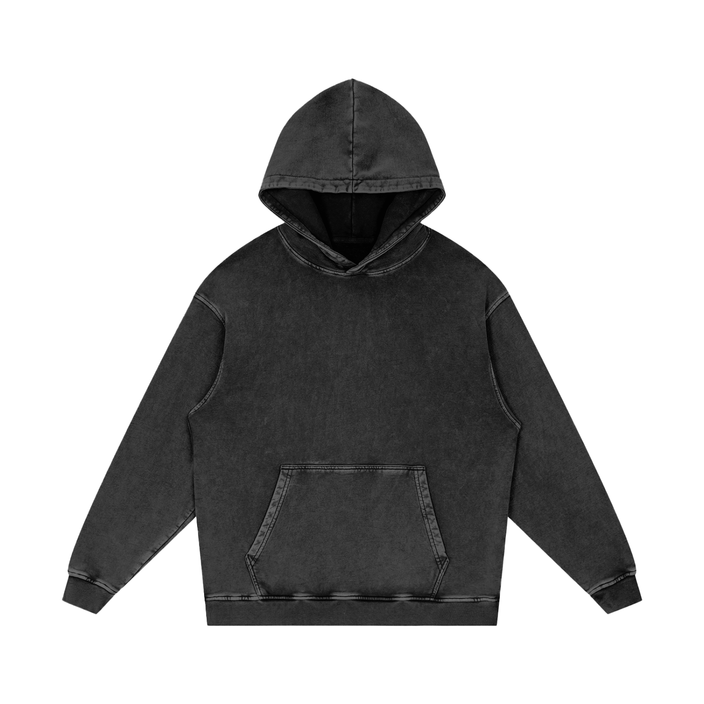 Premium Acid Wash Oversized Hoodie - 420 GSM Heavyweight