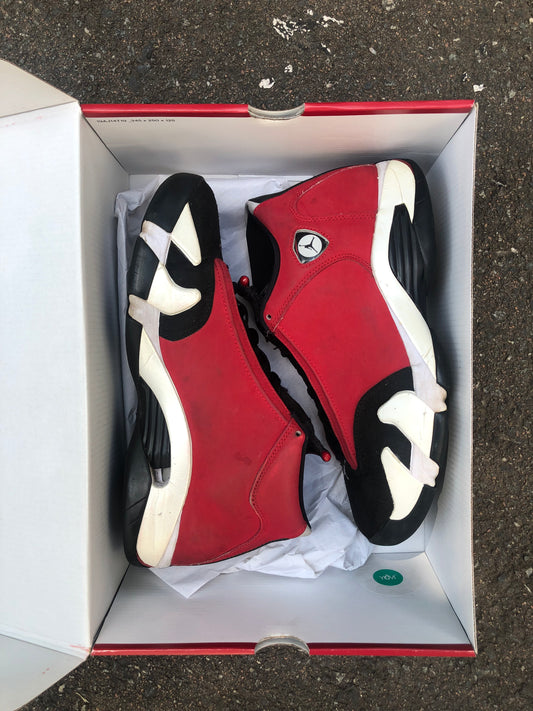 SIZE 9 TORO GYM RED 14S WITH ORIGINAL BOX
