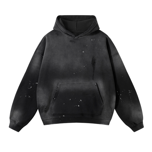 Classic Vintage Wash Fleece Hoodie - 360 GSM