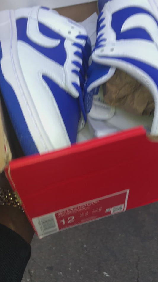 SIZE 12 RACER BLUE DUNKS VNDS SUPER CLEAN WITH LIKE NEW OG BOX